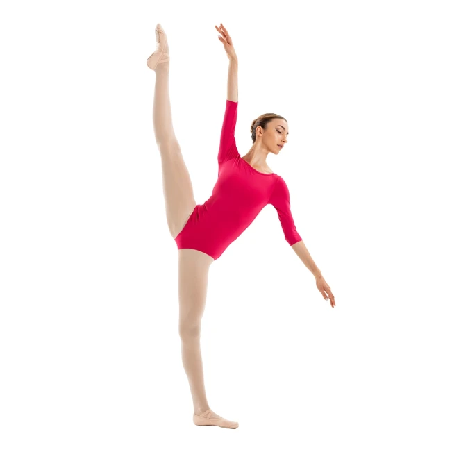 Capezio Essential boatneck, Trikot für Damen mit 3/4-Ärmeln Capezio Essential boatneck, Trikot für Damen mit 3/4-Ärmeln