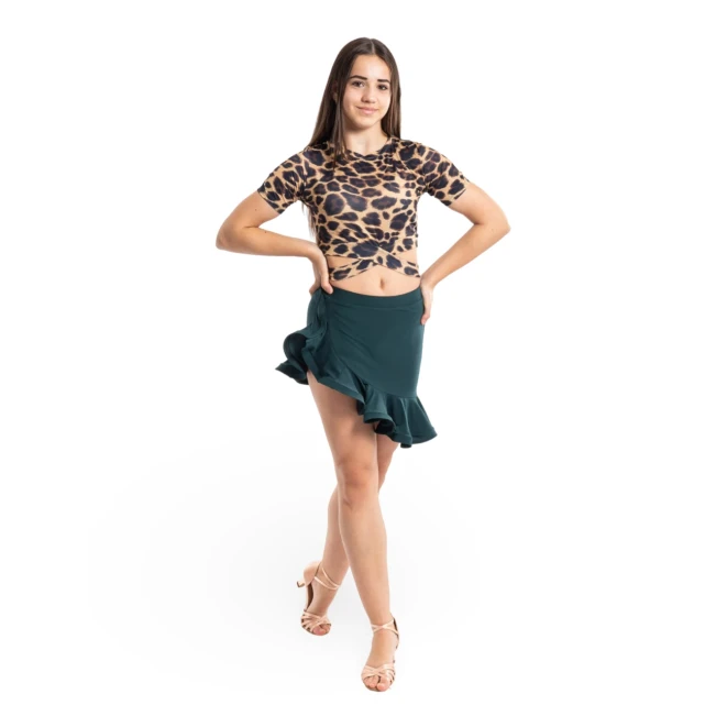 FSD Beny, Top mit kurzem Ärmel und Bindung für Mädchen