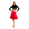Elegance, Lateinrock für Damen - Rot - red