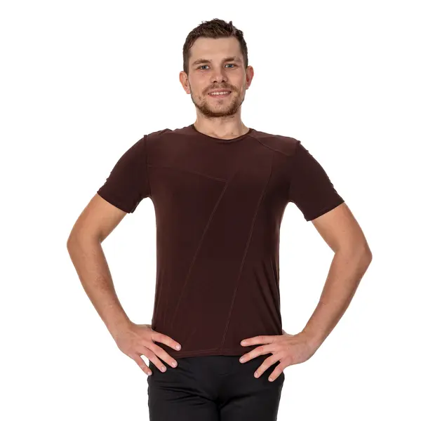 Herren-T-Shirt für Standardtanz Basic