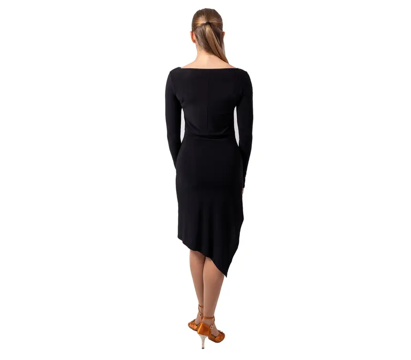 FSD Basic Latino, Mädchenkleid - Schwarz