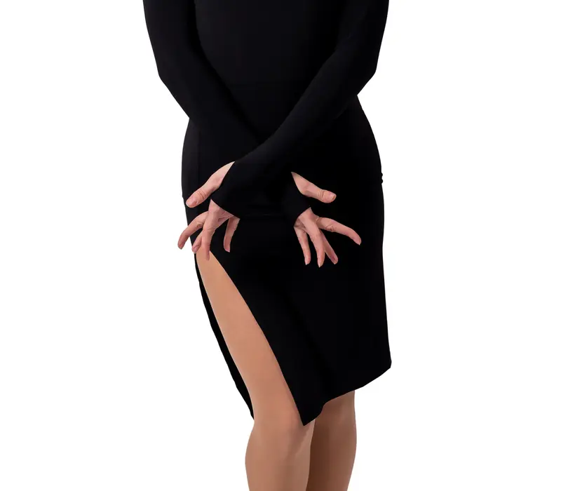 FSD Basic Latino, Mädchenkleid - Schwarz