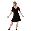 FSD 480 Nella, Kleid mit Samtapplikation für Damen