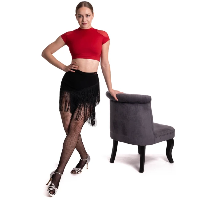 FSD Basic, Damen Fransenrock für Latein FSD Basic, Damen Fransenrock für Latein - Königsblau