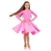FSD Agnes, Mädchenkleid - Rosa  - hot pink