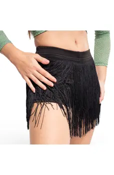 FSD Natty, Shorts für Mädchen mit bunten Fransen