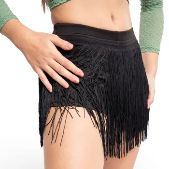 FSD Natty, Shorts für Mädchen mit bunten Fransen
