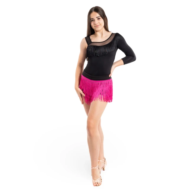 FSD Natty, Shorts für Mädchen mit bunten Fransen