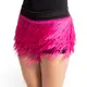 FSD Natty, Shorts für Mädchen mit bunten Fransen