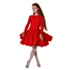 FSD Agnes, Mädchenkleid - Rot - red