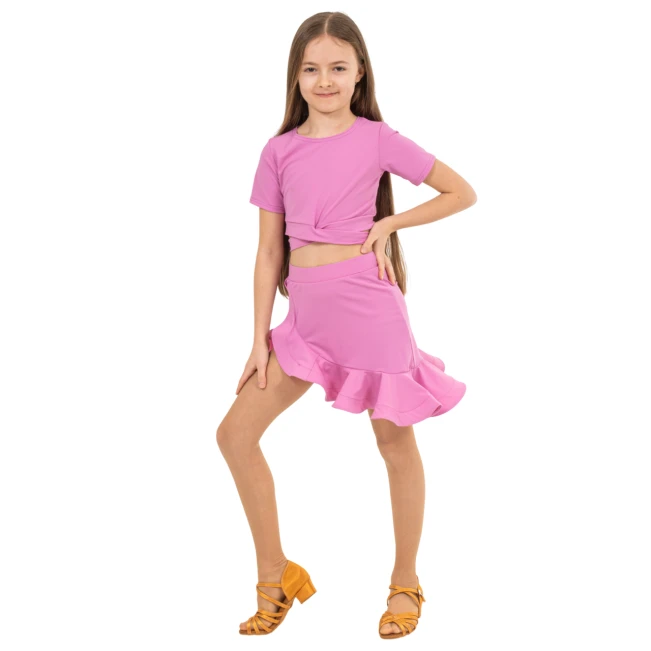 FSD Benita, Kurzarm-Wickeltop für Mädchen FSD Benita, Kurzarm-Wickeltop für Mädchen