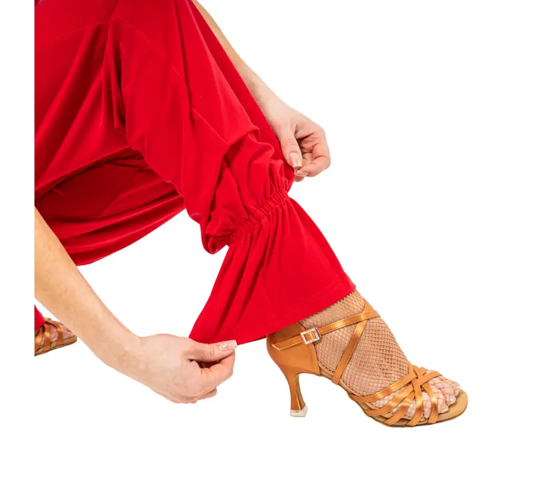 FSD Dana, Tanztrainingshose für Damen - Rot - red