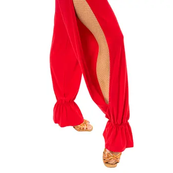 Jana, Damen-Trainingshose - Rot - red