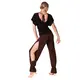 Jana, Damen Trainingshose - Braun - chocolate