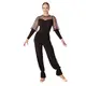 Jana, Damen Trainingshose - Schwarz