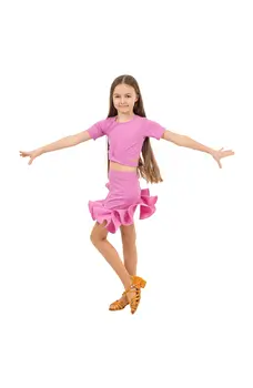 FSD Benita, Kurzarm-Wickeltop für Mädchen 