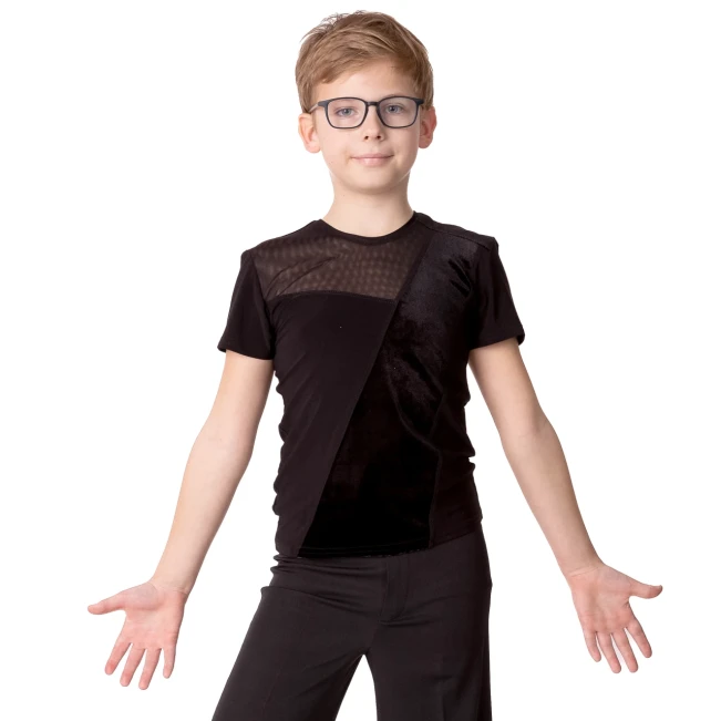 Jungen-T-Shirt für Standardtanz Basic Jungen-T-Shirt für Standardtanz Basic