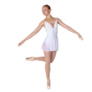 Brielle, Damen-Tanztrikot mit dünnen Trägern - Weiss Brielle, Damen-Tanztrikot mit dünnen Trägern - Weiss