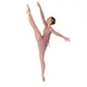 Danica, Damen-Ballettrikot - Korallenmandel GP