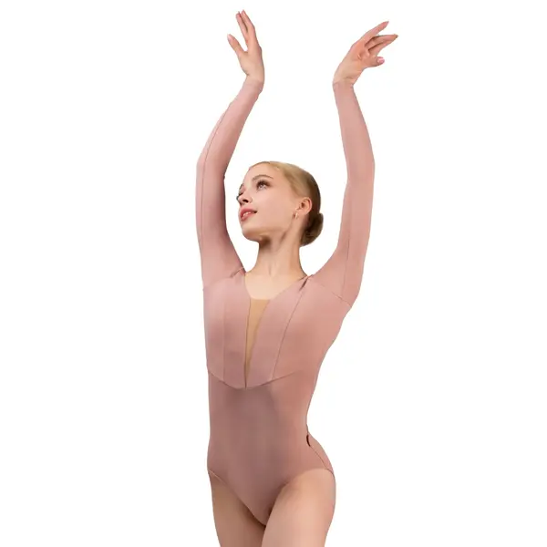 Grand Prix Le Secret Danica, Damen-Balletttrikot mit langen Ärmeln