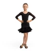 Grand Prix Danna Flocked Mesh, Body mit Netzärmeln für Mädchen Grand Prix Danna Flocked Mesh, Body mit Netzärmeln für Mädchen
