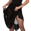 Grand Prix Emrata mesh, asymmetrischer Fransenrock Grand Prix Emrata mesh, asymmetrischer Fransenrock