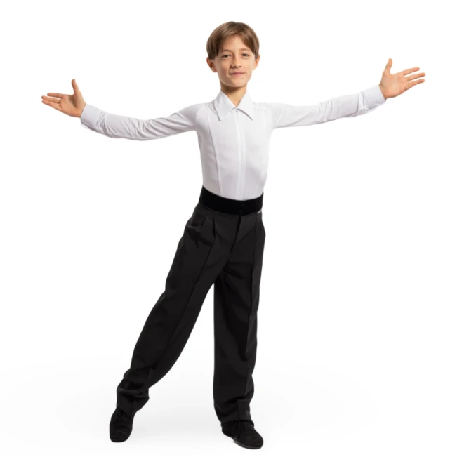 Grand Prix Hans, schmal geschnittenes Jungenhemd Grand Prix Hans, schmal geschnittenes Jungenhemd