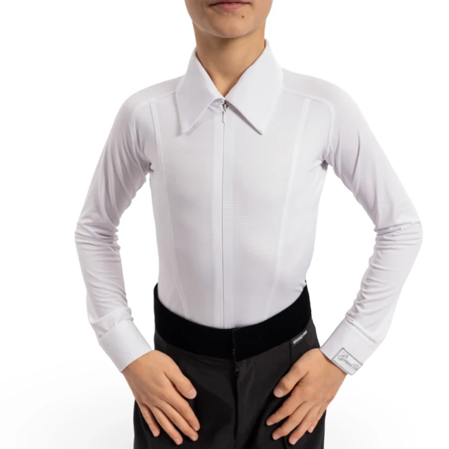 Grand Prix Hans, schmal geschnittenes Jungenhemd Grand Prix Hans, schmal geschnittenes Jungenhemd