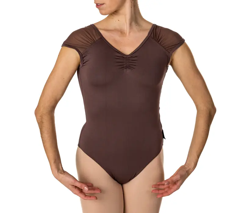 Kamila, Damen-Ballettrikot - Korallenmandel GP