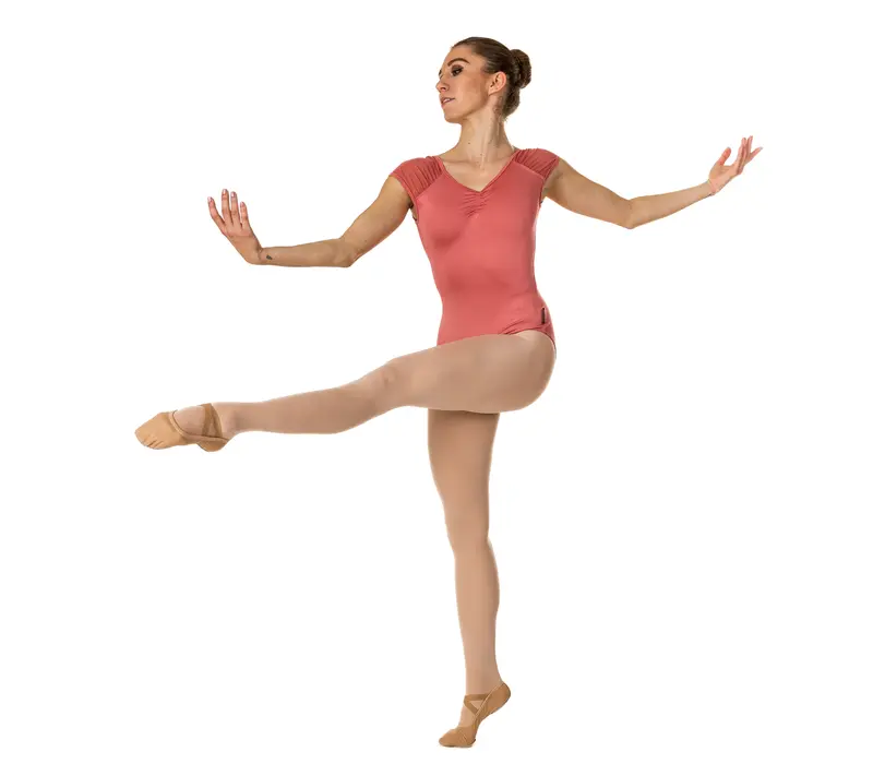 Kamila, Damen-Ballettrikot - Korallenmandel GP