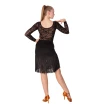 Karla Line, Damen-Latein-Body mit langen Ärmeln - Schwarz Karla Line, Damen-Latein-Body mit langen Ärmeln - Schwarz