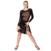 Karla Line, Damen-Latein-Body mit langen Ärmeln - Schwarz Karla Line, Damen-Latein-Body mit langen Ärmeln - Schwarz