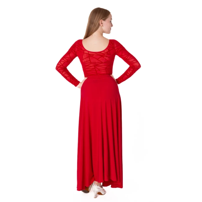 Grand Prix Karla Line, Latein-Body für Damen mit langen Ärmeln