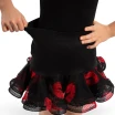 Ruby Lips, Rock mit Kussmundmuster für Mädchen - Rot/Schwarz Ruby Lips, Rock mit Kussmundmuster für Mädchen - Rot/Schwarz