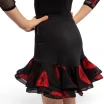 Ruby Lips, Rock mit Kussmundmuster für Mädchen - Rot/Schwarz Ruby Lips, Rock mit Kussmundmuster für Mädchen - Rot/Schwarz