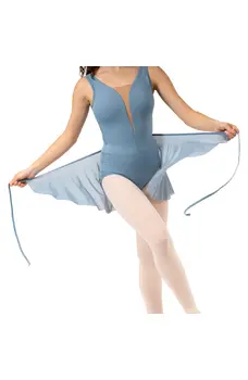 Symphony Oliveria, kurzer Damen-Wickelrock zum Binden