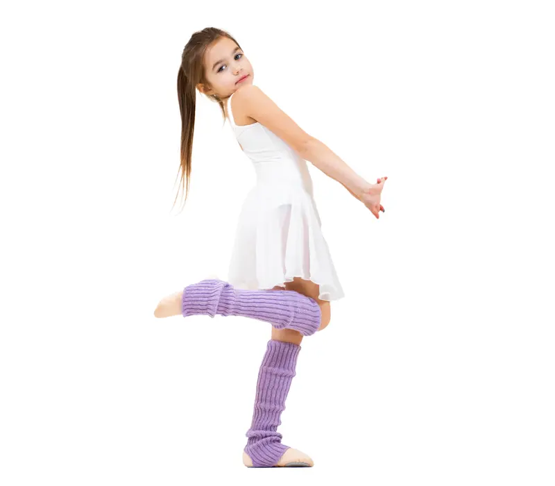 Intermezzo Prelux, gestrickte Socken mit Silberfaden - Flieder