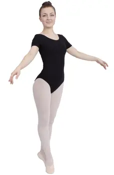 Bodyal MC, Ballett-Baumwolltrikot  mit kurzen Ärmeln für Kinder