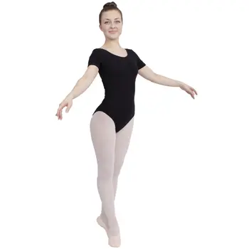 Bodyal MC, Ballett-Baumwolltrikot  mit kurzen Ärmeln für Kinder