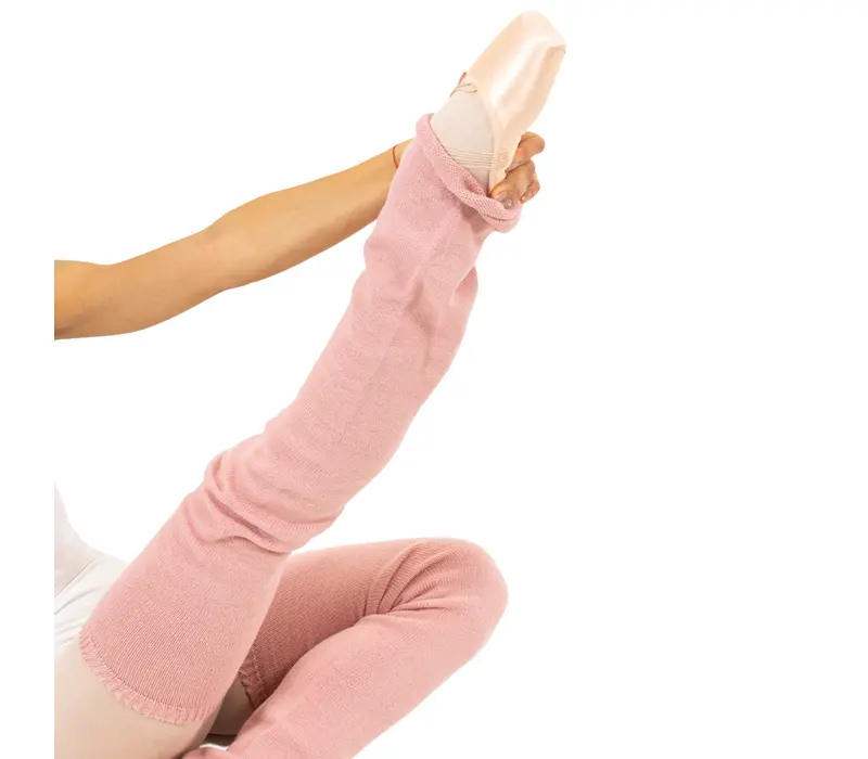 Intermezzo Caytlin, gestrickte Stulpen - Lachsfarbe  - salmon