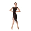 Capezio Meryl Mesh Yoke Short Sleeve, Ballettanzug Capezio Meryl Mesh Yoke Short Sleeve, Ballettanzug