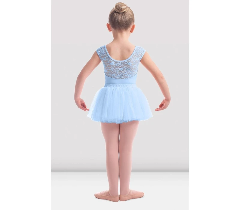 Mirella Daisy, Mädchentrikot mit Spitze - Blau - blue