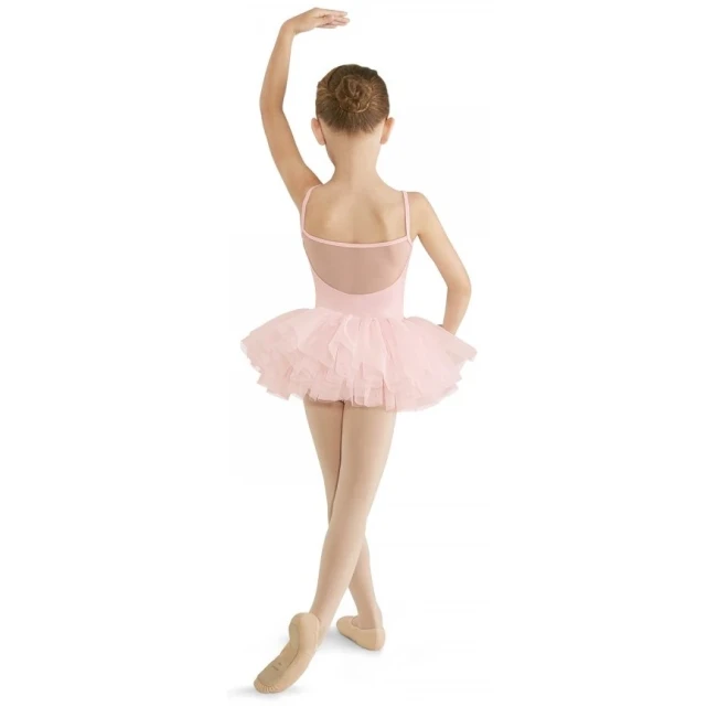 Mirella Cord mesh, Kindertrikot mit Tutu-Rock - Rosa Bloch Mirella Cord mesh, Kindertrikot mit Tutu-Rock - Rosa Bloch