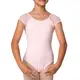 Mirella Soft mesh cap sleeve leotard, Kindertrikot