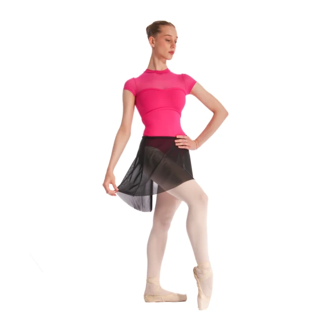 Mirella Miami, Damenrock mit elastischem Taillenbund Mirella Miami, Damenrock mit elastischem Taillenbund - Schwarz