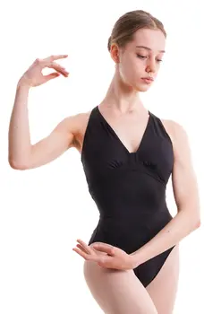 Mirella Label Halterneck leotard, Damen-Ballettanzug mit Empire-Detail