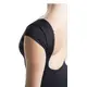 Mirella Black cap sleeve leotard, Damentrikot