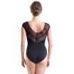 Mirella Pleated Bod Cap sleeve leotard M5096LM, Damen-Trikot mit Ärmeln