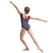 Mirella Pleated Bod Cap sleeve leotard M5096LM, Damen-Trikot mit Ärmeln