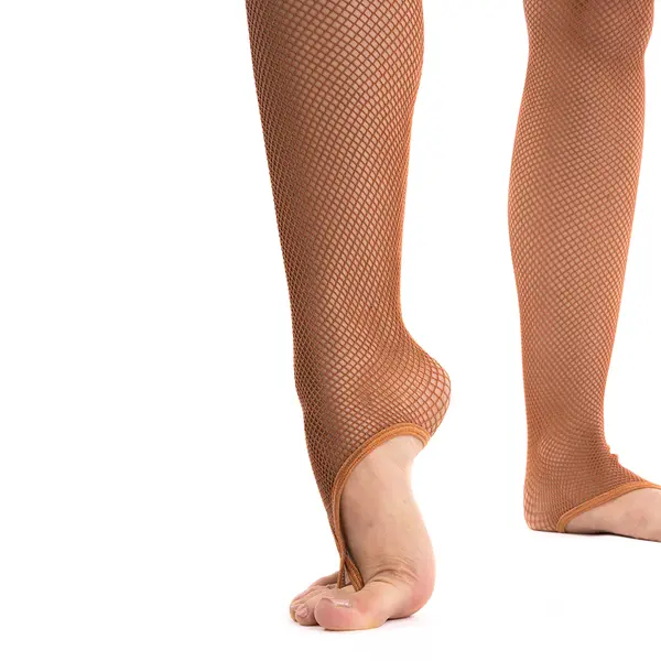 Pridance 846 Flip Flops, Netzstrumpfhose